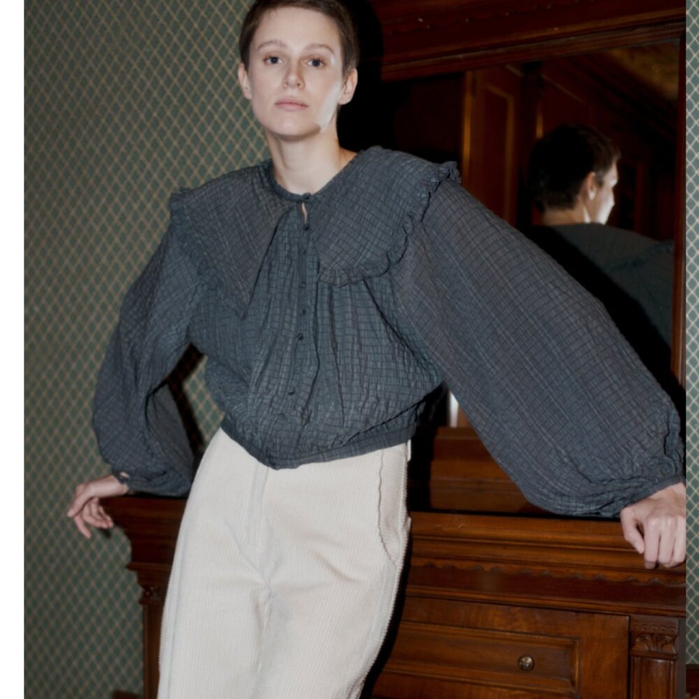 OhSevenDays Juliet Top Cotton Blouse